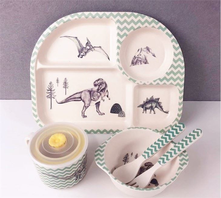 Bamboo Kids Dinnerware Set